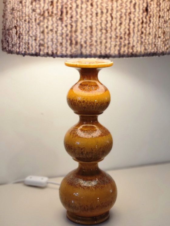 Kaiser Leuchten Bubble Ceramic Table Lamp, Germany 1960 (photo 4 of 9)
