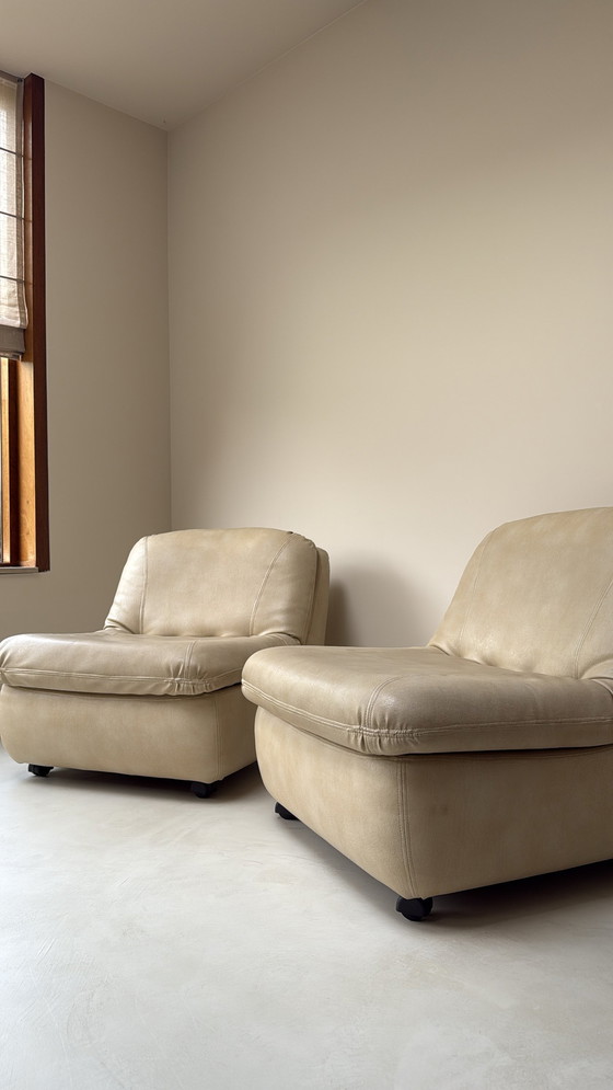 Image 1 of Set di due poltrone in similpelle di Jo Otterpohl per COR