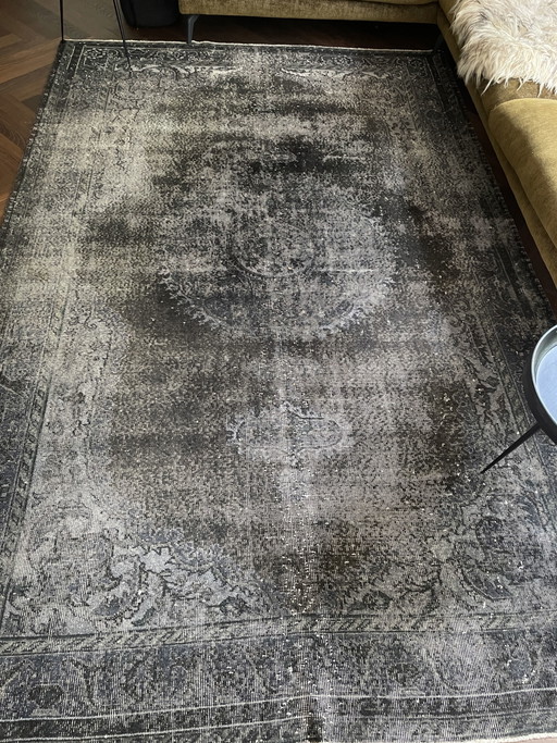 Vintage-Rosen-Kilim