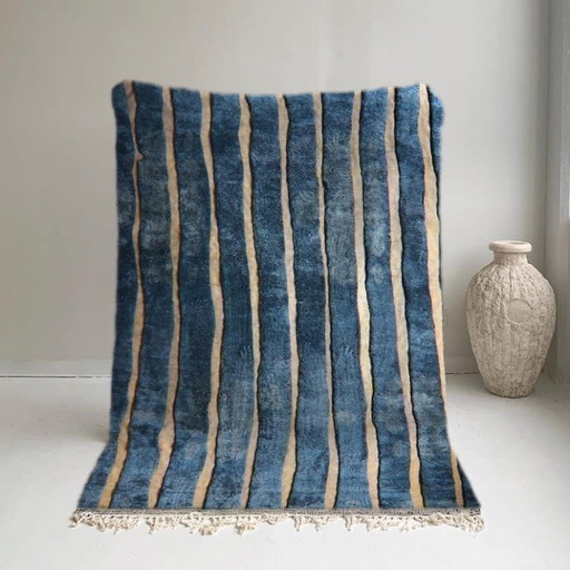 Tapis marocain en laine naturelle 250cmx150cm