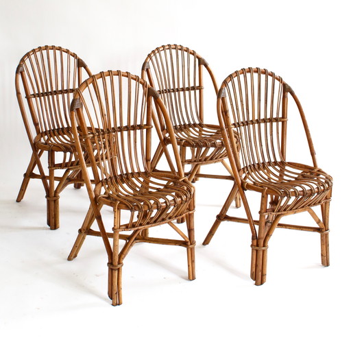 4 Pierre Hardy Rotan Stoelen