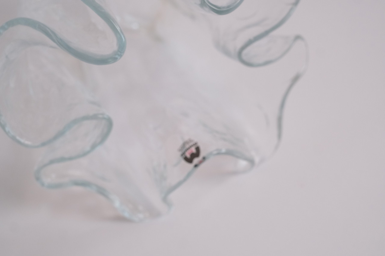 Wallla transparent handkerchief vase