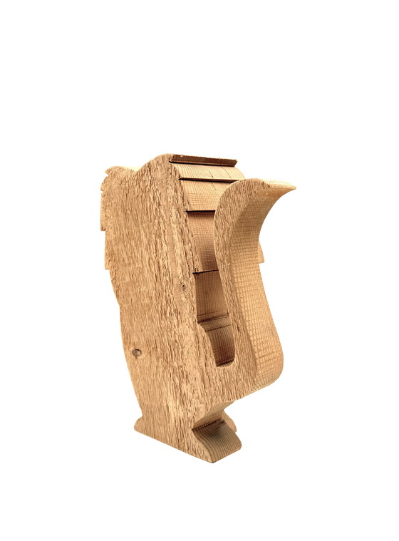 Image 1 of Bottega Michelangeli, escultura de león en madera, Orvieto, Italia, años 70