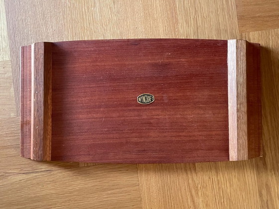 Image 1 of Posavasos de tabla de quesos Alan Wallwork de WYNCRAFT, años 70, inglés