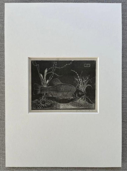 Jan Mankes 1889-1920 / Héliogravure originale Zeelt 1923