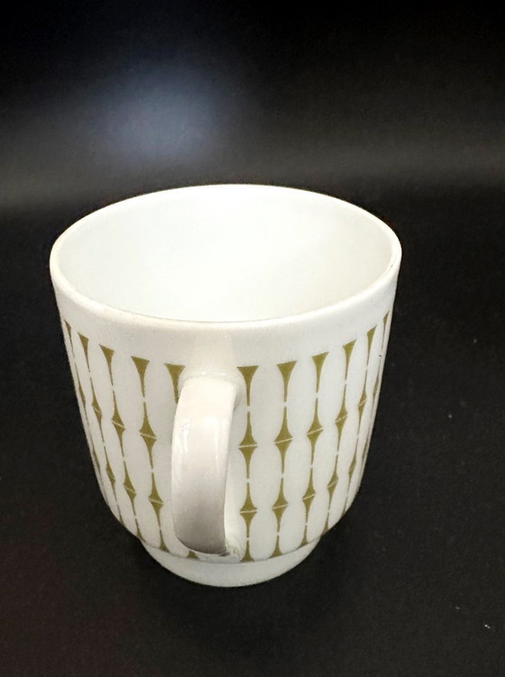 Image 1 of 3 tazas y platillos de café Melitta Hamburgo, década de 1970