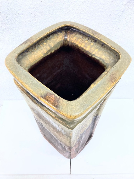 Image 1 of Large vase, studio ceramic by Steuler, design by Heiner Balzar, 50 cm high, 1960s/70s