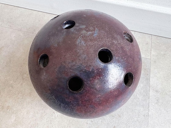 1x Magnifique objet/vase vintage en céramique d'atelier – Ceramic (photo 7 of 7)