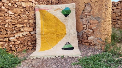 Traditioneller handgeknüpfter Teppich aus reiner Wolle, 2,5 x 1,5 m