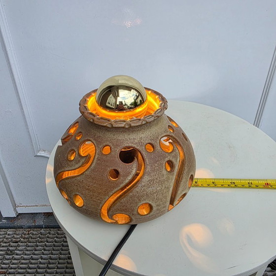 Image 1 of Vintage ceramic wall and/or table lamp made by Terra from Milsbeek