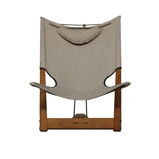 Vintage Hyllinge Mobler Safari Stoel