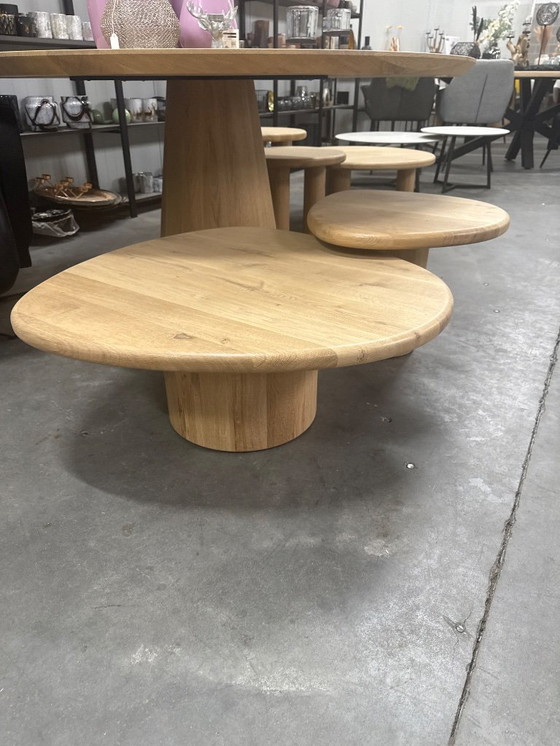 Image 1 of Mesas de centro de roble orgánico
