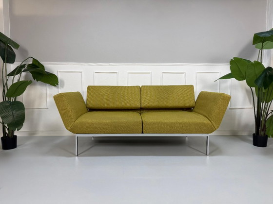 Image 1 of Divano letto Brühl Roro Soft Sofa in tessuto verde