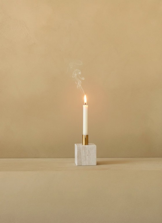 Image 1 of NOVITÀ - 4 portacandele di design 'Block' di New Works.