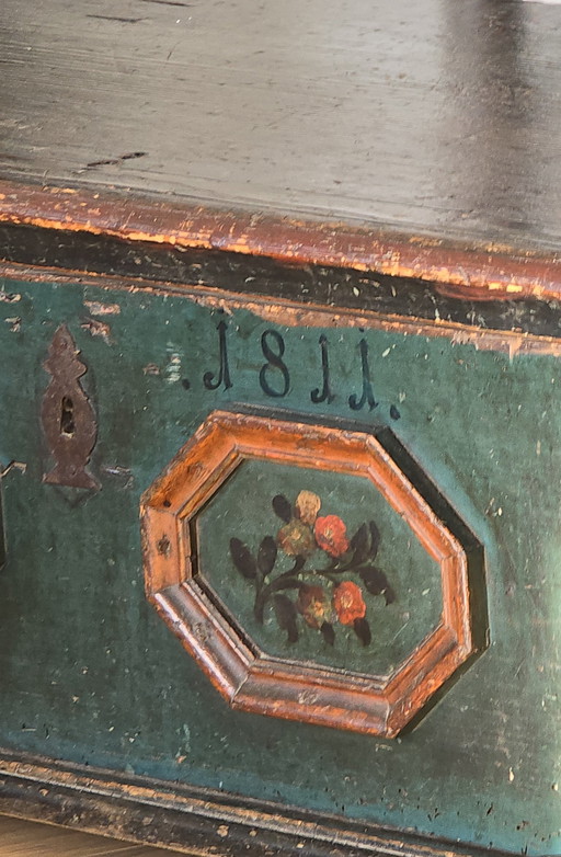 Antique Dutch chest 