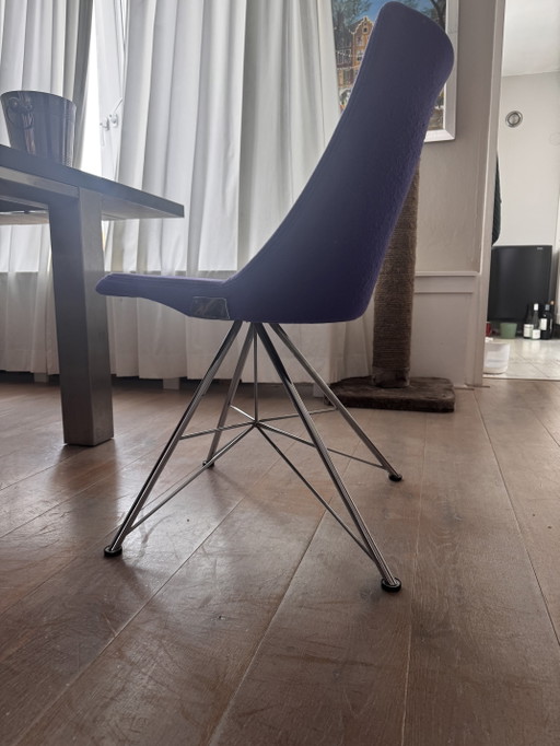 Sedie da pranzo Bert Plantagie, 6 pezzi – eetkamerstoelen, Wool, Metal (photo 2 of 4)