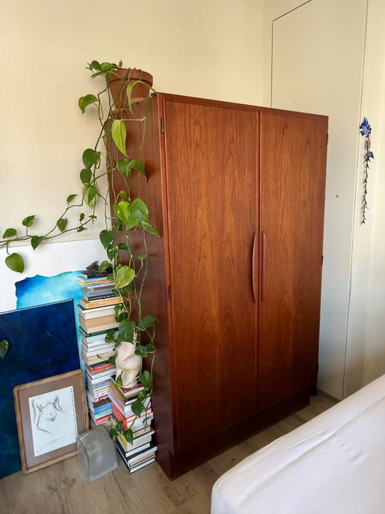 Armoire en teck Mid Century, Danemark – Bois (photo 24 of 24)