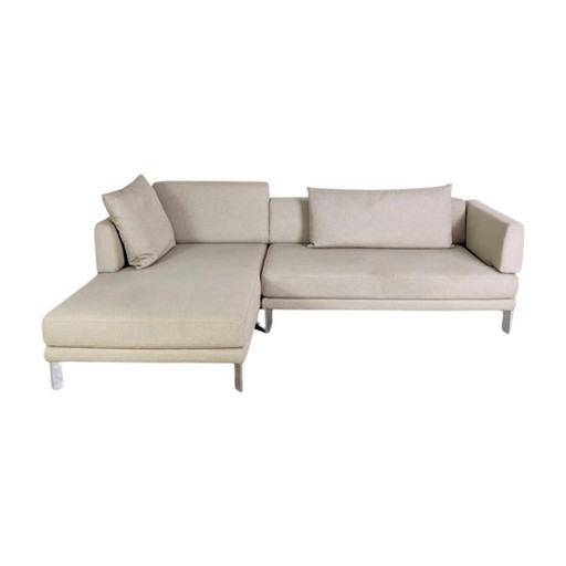 Original Rolf Benz Sento Sofa Design Couch Eckcouch grau Stoff