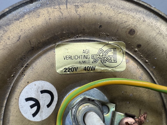 Image 1 of Suggestiva lampada da parete vintage marmorizzata di AGI Verlichting (Almelo)