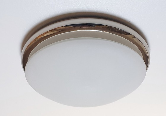Image 1 of Rolf Krüger per Heinz Neuhaus Leuchten 2 lampade da soffitto