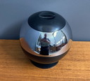 Chrome round  Ice bucket 1970s