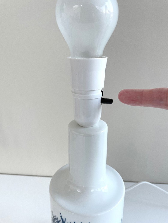 Image 1 of Fog & Morup Royal Copenhagen BASE LAMPADA Mid Century porcellana MCM