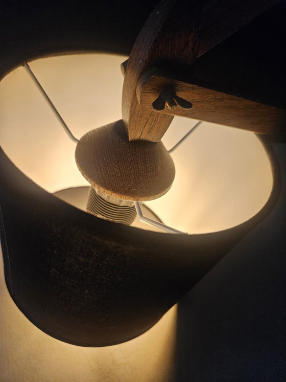 Lampada a forbice Zweers in legno anni '60 155 cm – Applique, Wood (photo 14 of 14)
