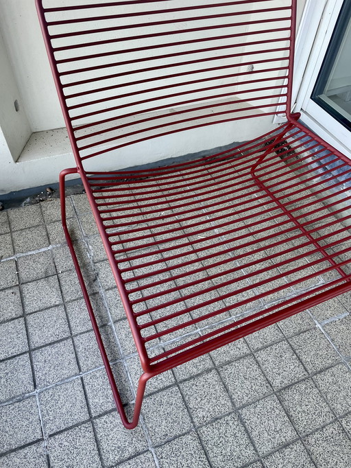 2x HAY lounge chairs 