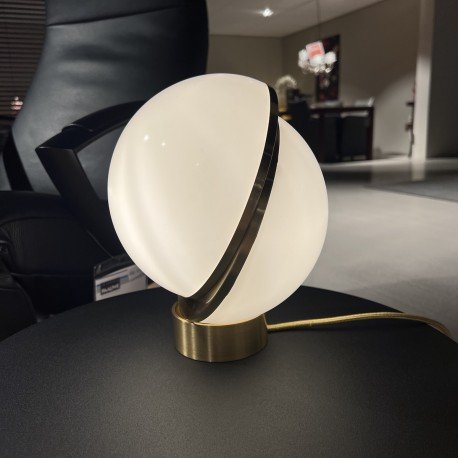 Lampada da tavolo Mini Crescent con etichetta privata