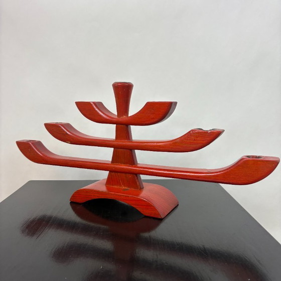 Image 1 of Vintage scandinavian candlestick - 1960s