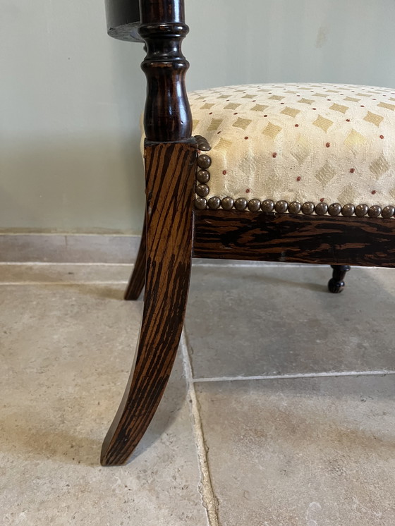 Image 1 of Napoleon III style armchair