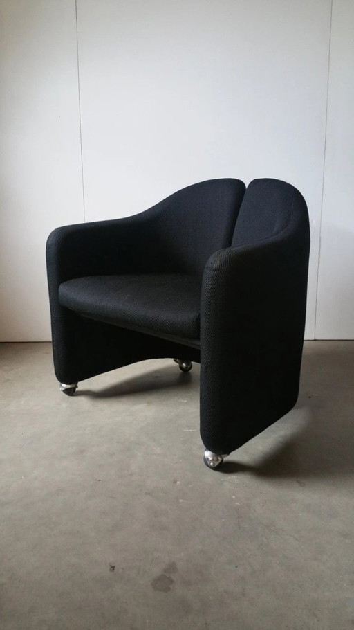 Vintage Eugenio Gerli Tecno "142" Armchairs Italy Mobile