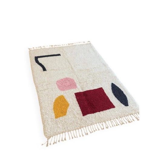 Alfombra bereber hecha a mano 250cmx150cm