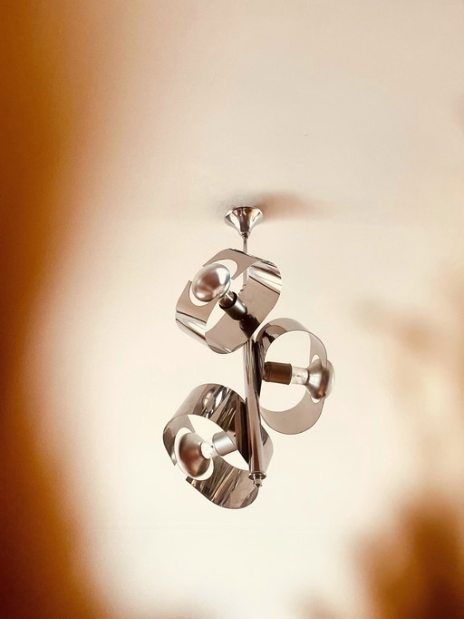 Lampada a sospensione Space Age anni Sessanta