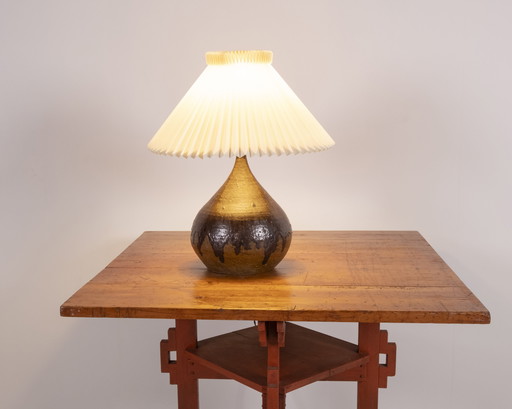Lampe de table en céramique Flemming Ross, 1960 Danemark