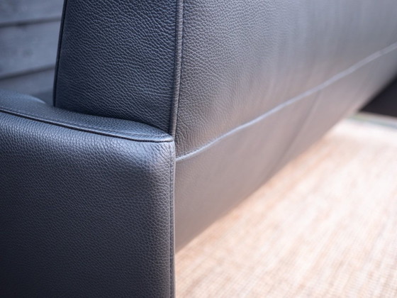 Image 1 of Leolux Felizia | 3-seater leather designer sofa | Black