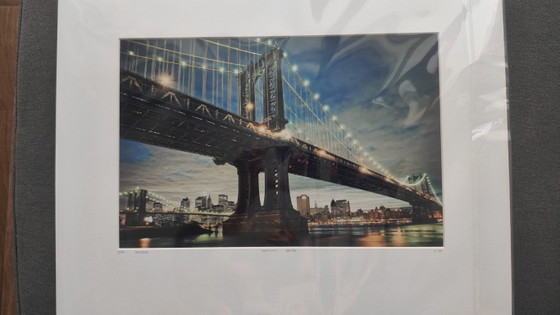 Image 1 of Jörg Dickmann – Manhattan Bridge | Originele foto van YellowKorner | Beperkte oplage