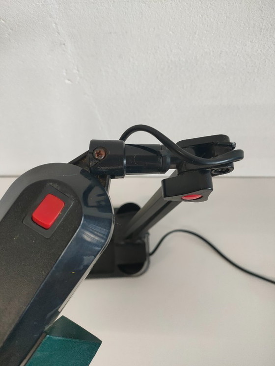 Image 1 of Vintage Verstelbare Bureaulamp/Organizer