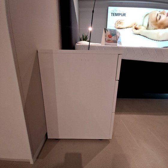 Image 1 of Nolte Consuelo 700 bedside table polar white 3 drawers