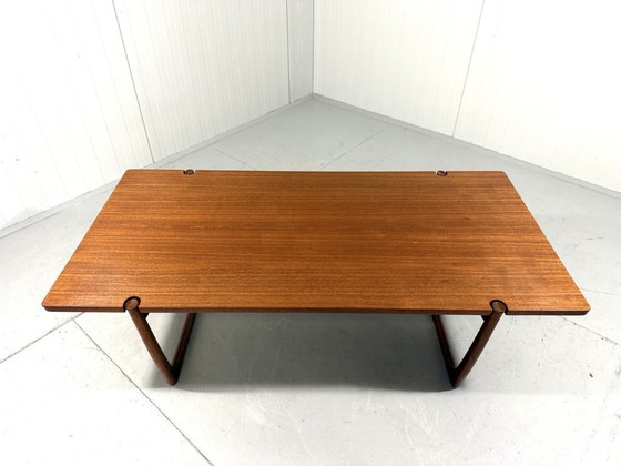 Image 1 of Mesa de centro de teca P Hvidt & O Mölgaard modelo 596 France & Son, Dinamarca