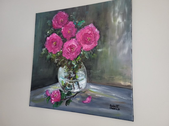 Image 1 of Oleszczuk - Blumen in der Vase