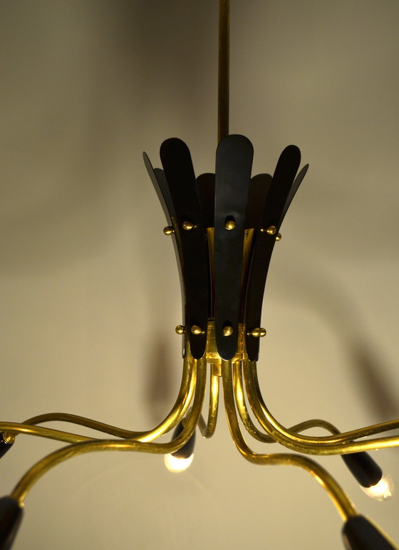 Image 1 of Italiaanse Sputnik Spider Lamp