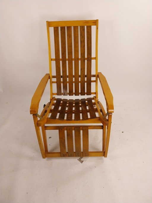 1 x Thonet Siesta Medezinal spa sun lounger 1950s