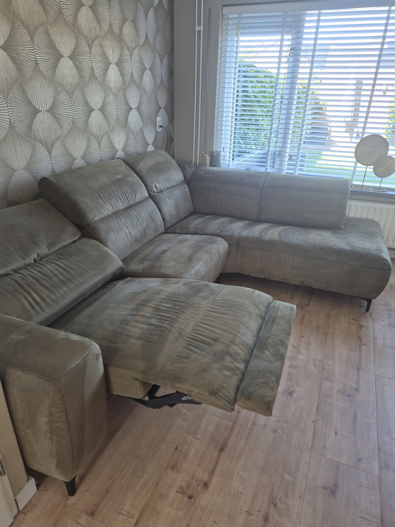 Image 1 of Montel Arizona corner sofa olive