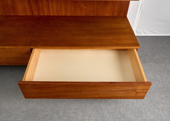 Vintage Wall Unit, 1960s, Czechoslovakia – Wall cabinet, Wood (photo 17 of 19)