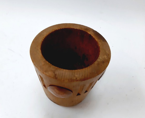 Image 1 of Portapenne in legno vintage