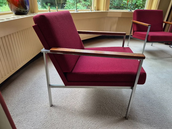 Image 1 of Gispen komplettes Wohnzimmer-Set: 2 Sofas + 2 Sessel (aus dem Jahr 1968)