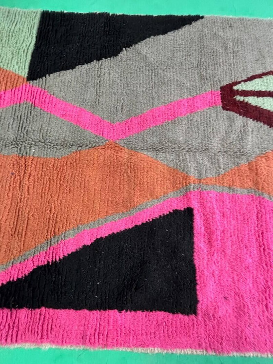 Azilal geweven wollen vloerkleed 200cmx300cm – Vloerkleden en tapijten, Wool, Bohemian (photo 8 of 9)