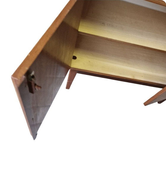 Vintage Sideboard, Mid-Century Teak Cabinet – Wood (photo 8 of 11)