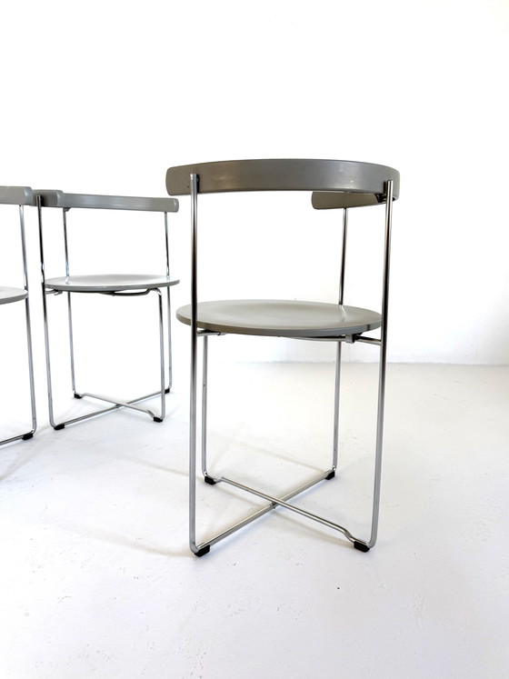 Image 1 of 5 sedie pieghevoli dal design vintage 'Soley', Kusch & Co '80